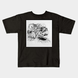 Nurse Ben - Drawing by Avril Thomas - Adelaide / South Australia Artist Kids T-Shirt